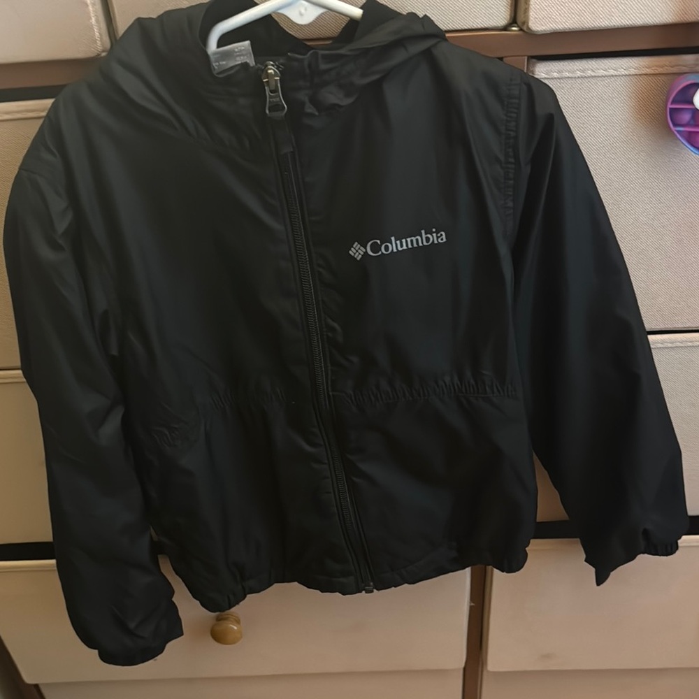 Columbia Charcoal Hooded Jacket